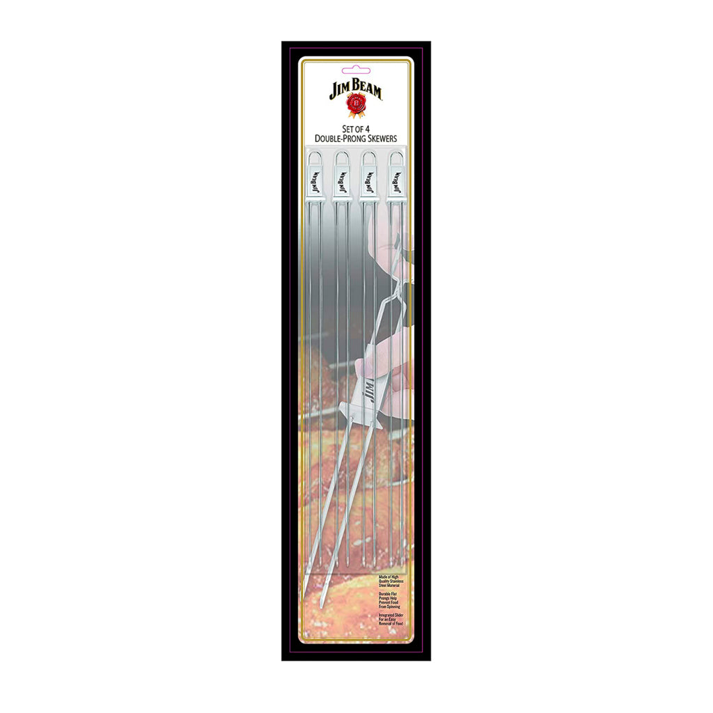 Jim Beam Set de Pinchos para Parrilla 4 Piezas (JB0228)