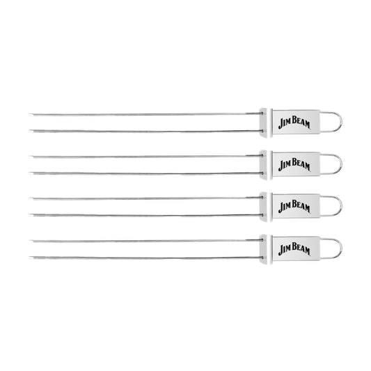 Jim Beam Set de Pinchos para Parrilla 4 Piezas (JB0228)
