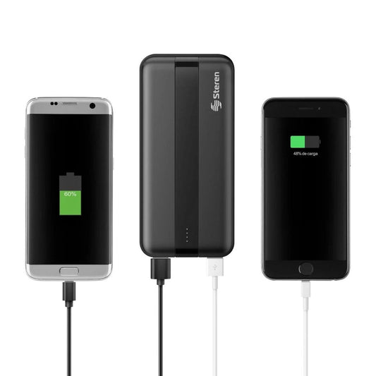 Steren Power Bank Batería Externa 20000mAh, MOV-2000