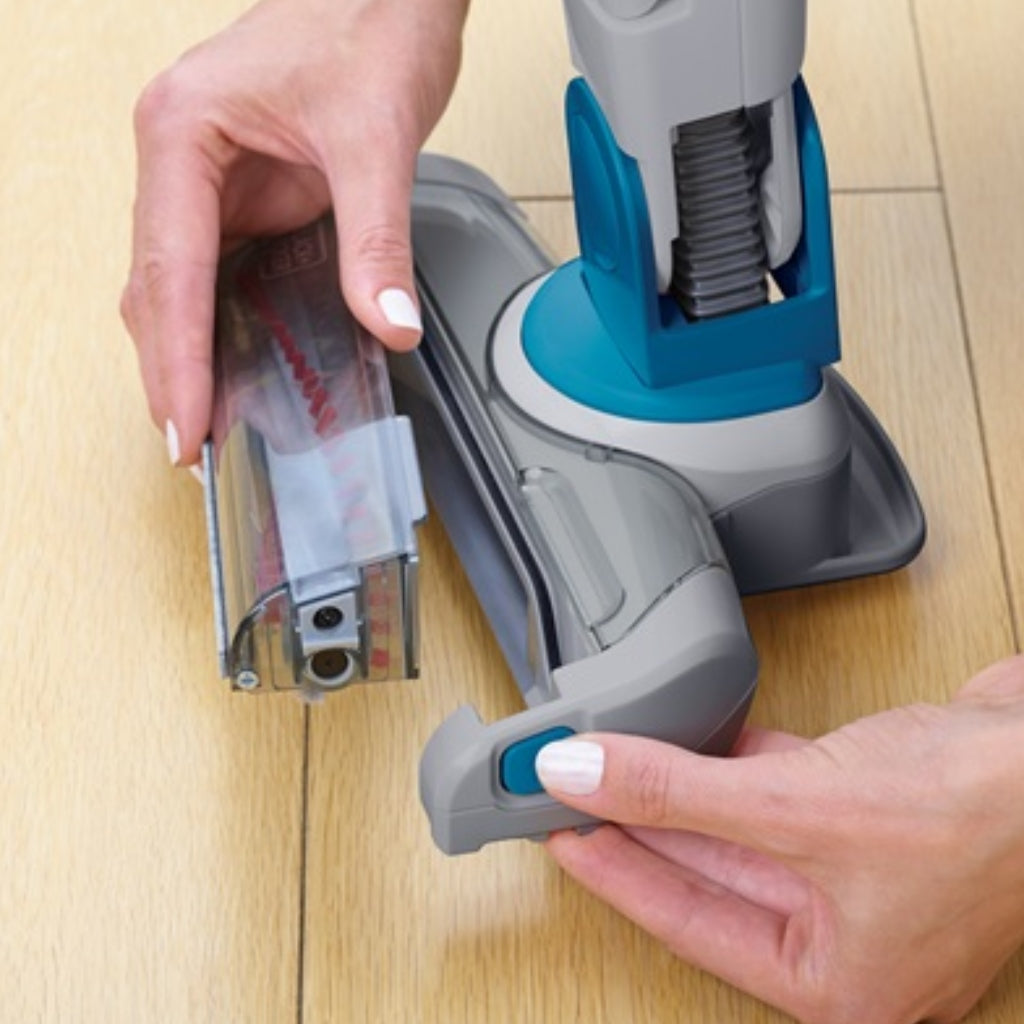 Black & Decker Aspiradora Inalámbrica Portátil con Brazo de Extensión, HFEJ415JWMF22-B3