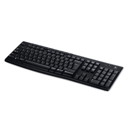 Logitech Teclado Inalámbrico, K-270 en Español, Negro