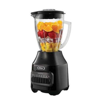 Oster Licuadora Jarra de Vidrio 6 Velocidades 1.5 L (BLSTPEG-BPB)