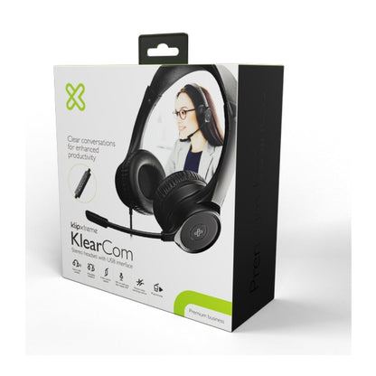 Klip Xtreme Audífonos Alámbricos de Diadema KlearCom, KCH-510