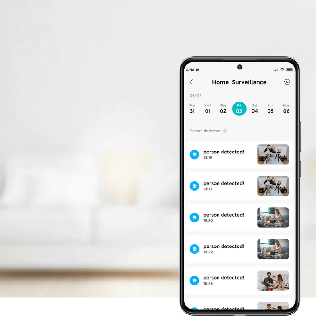 Xiaomi Cámara Wi-Fi Inteligente 360° C200, BHR6766GL