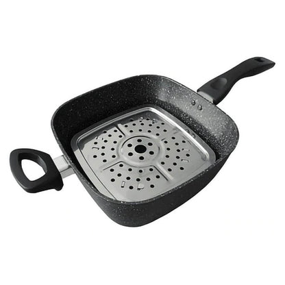 Westinghouse Set Sartén Freidora Acabado Mármol WCCS0009D24MBB, 4 piezas