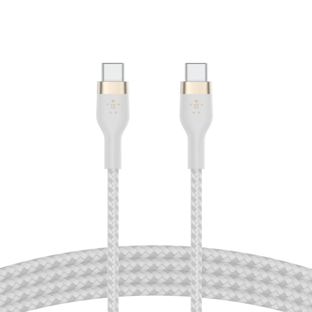 Belkin Cable USB-C a USB-C Macho Boost Charge Pro Flex, 2 Metros