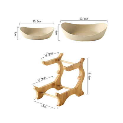La Gotera Plato Malakita de Dos Niveles
