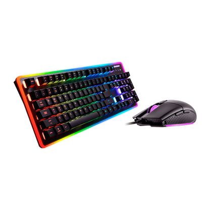 Cougar Kit Teclado en Español y Mouse Alámbrico Gaming Deathfire EX, 2 Piezas