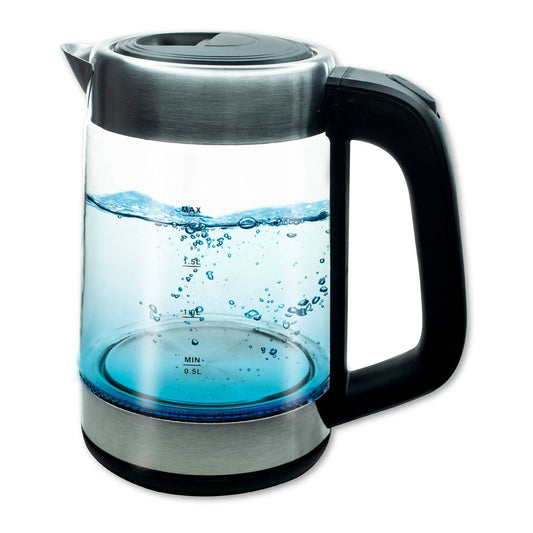 Monix Cafetera Eléctrica de Vidrio, 1.7 Lts