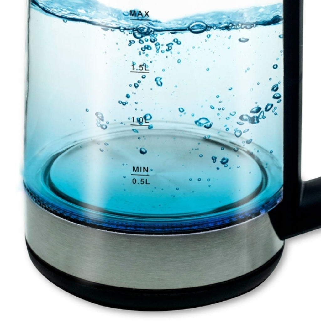 Monix Cafetera Eléctrica de Vidrio, 1.8 Lts