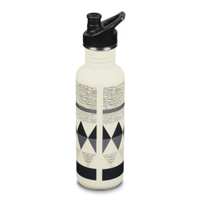 Klean Kanteen Botella Acero Inoxidable Classic Sport Cap, 27 Oz