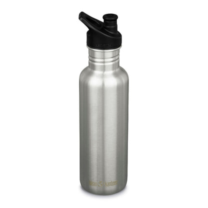 Klean Kanteen Botella Acero Inoxidable Classic Sport Cap, 27 Oz