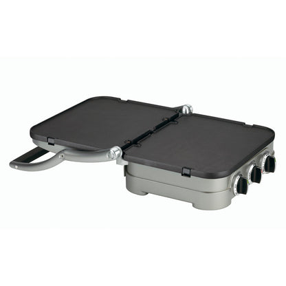 Cuisinart Plancha Parrilla Panini 5 en 1, GR4NP1