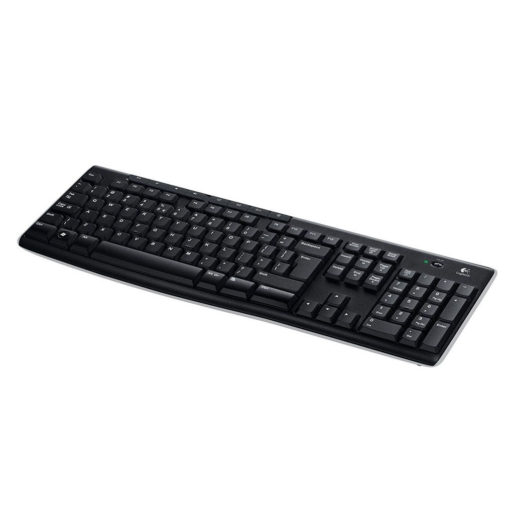 Logitech Teclado Inalámbrico, K-270 en Español, Negro