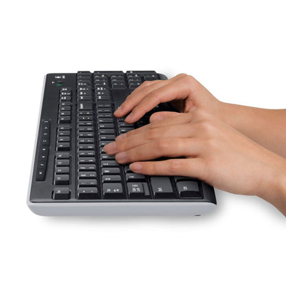 Logitech Teclado Inalámbrico, K-270 en Español, Negro